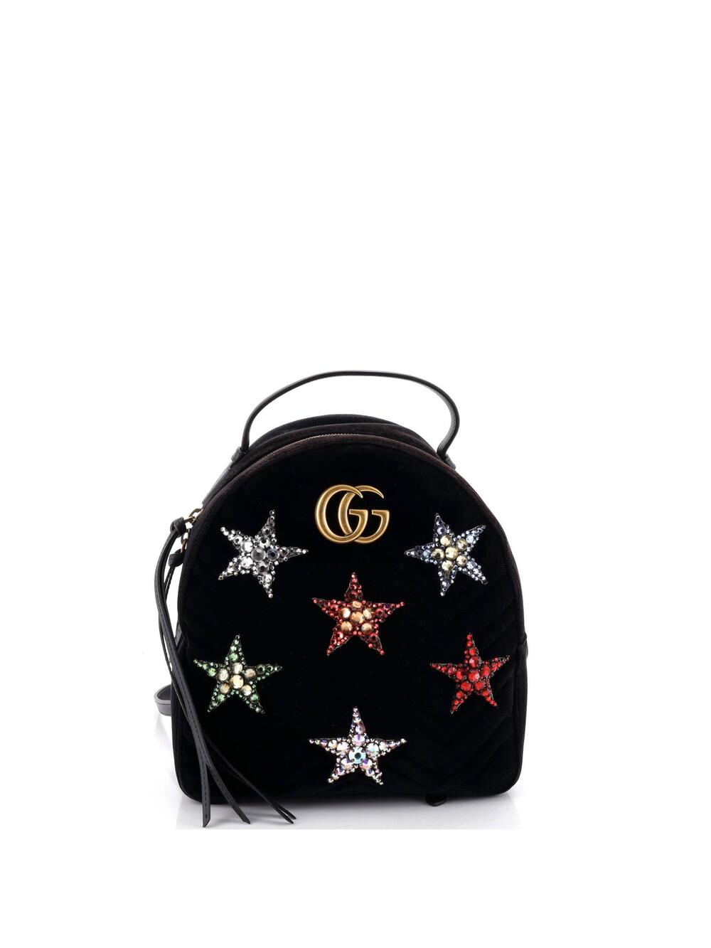 Gucci Gg Marmont Backpack Embellished #374845G13B